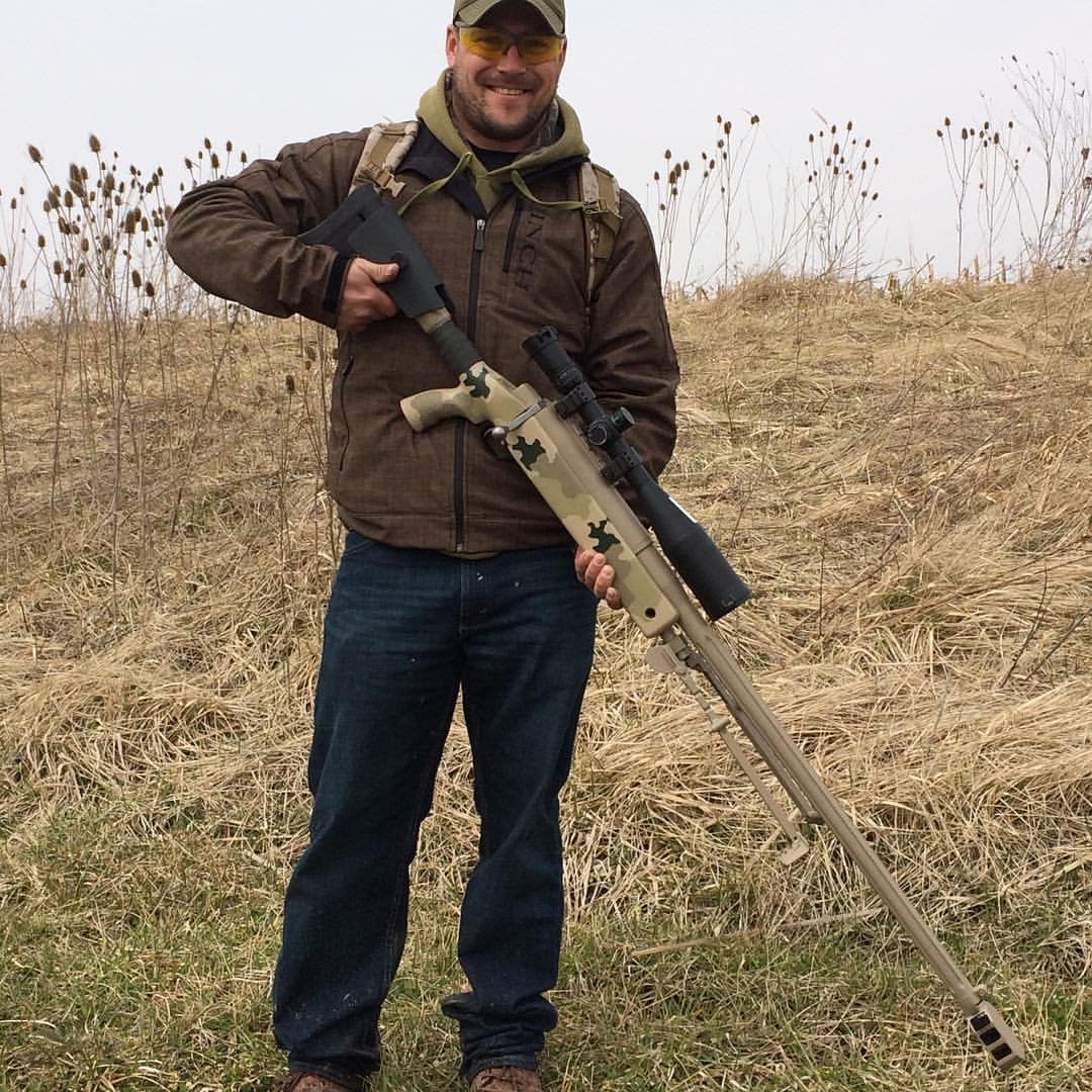 The remote hunting camp of Jeff Baher Trophy Hunting in winter.